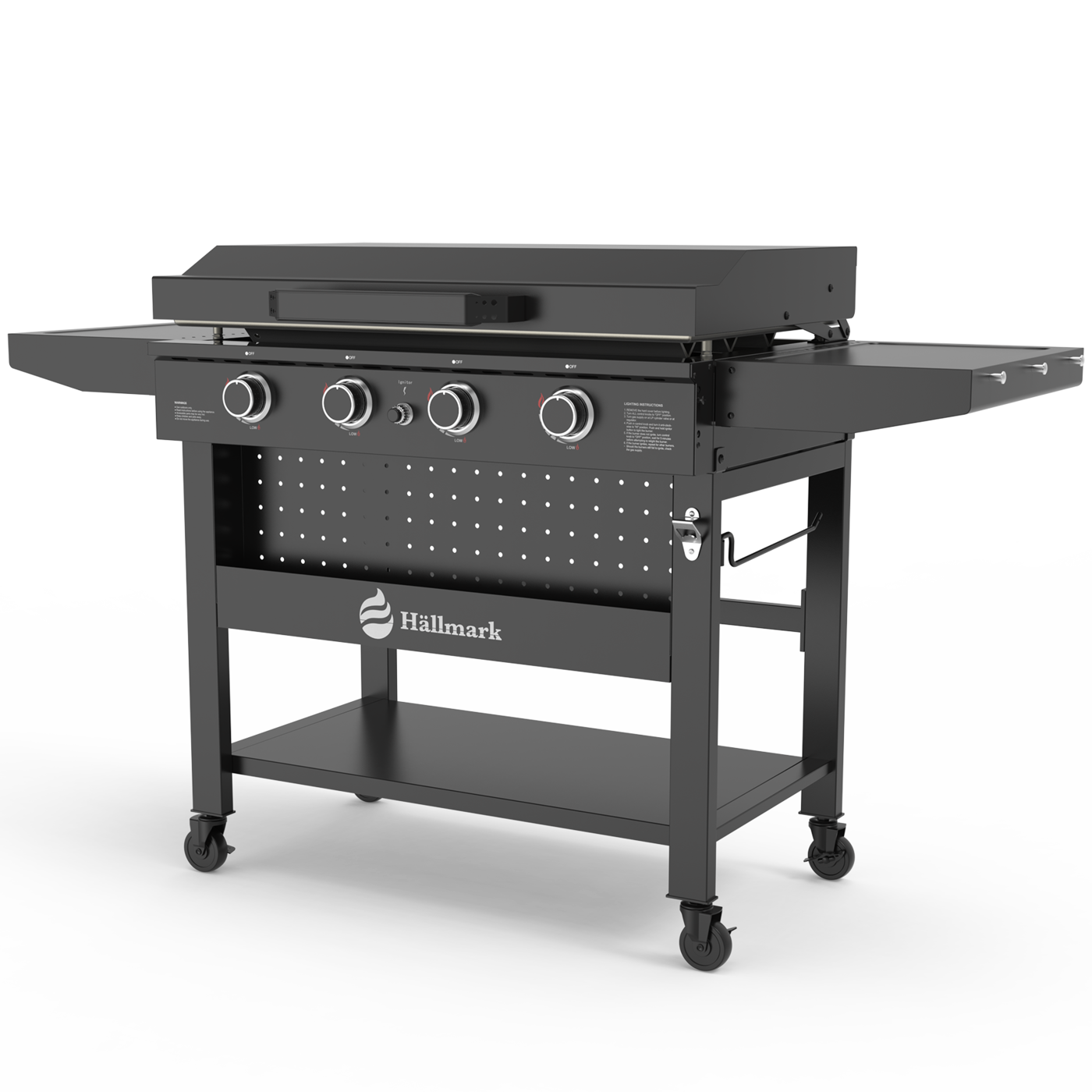 Hällmark Griddle med 4 brennere