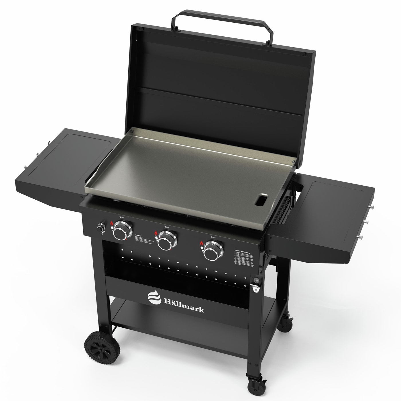 Hällmark Griddle med 3 brennere